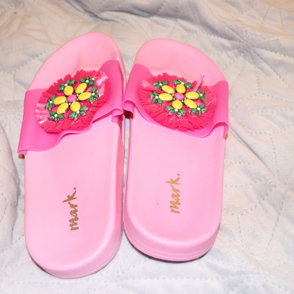 pink pineapple pool slides